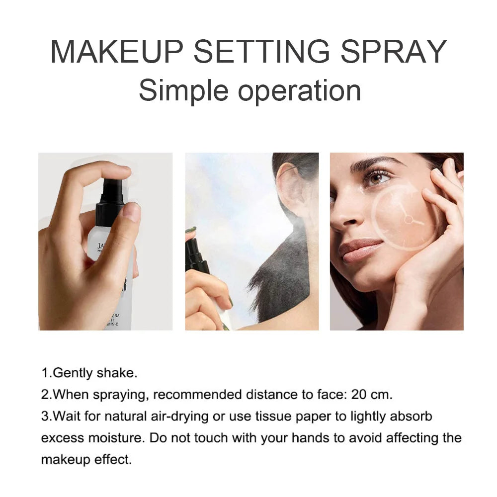 Makeup Setting Spray Moisturizing Lotion Hydrate Oil Control Long-lasting Make Up Natural Matte Refreshing Quick Fixer Cosmetics