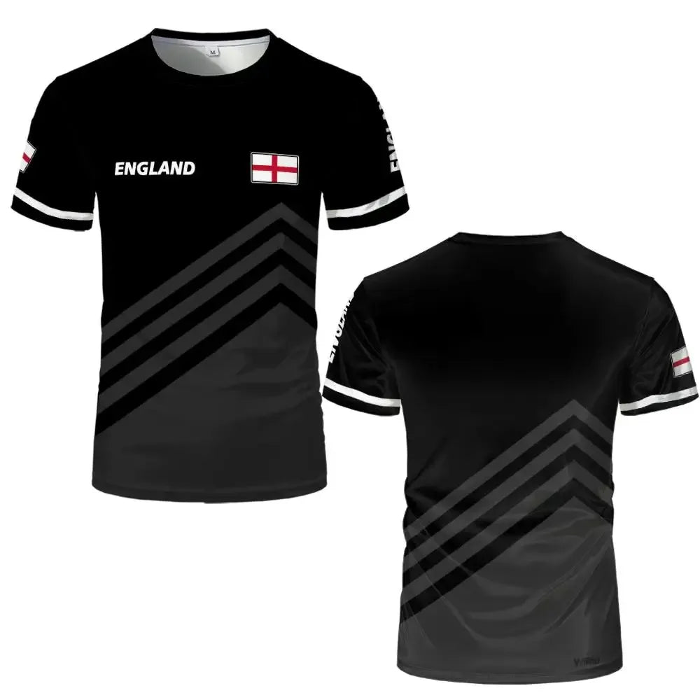 2026 New England Flag Print Jersey 3D Printed Quick Dry Breathable T Shirt Family Style for Kids Adults Outdoor Training Sports