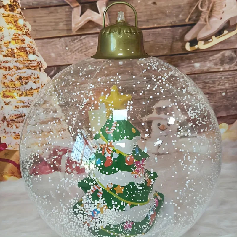 1PC Inflatable Christmas Decorations, Outdoor Inflatable Ornaments for Christmas, Suitable for Christmas, Halloween, Easter