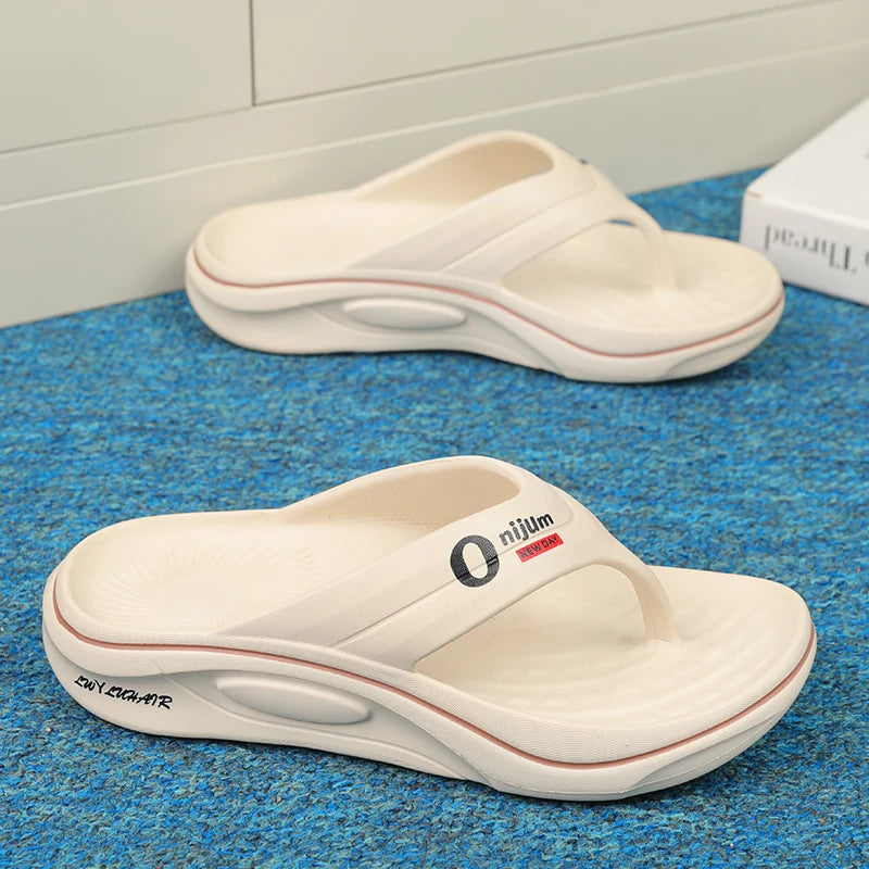 Men's Slippers Flip Flops Outdoor Indoor Comfortable Soft Slides Casual Shoes Men Beach Sandals Outdoor Men Women Home Slippers