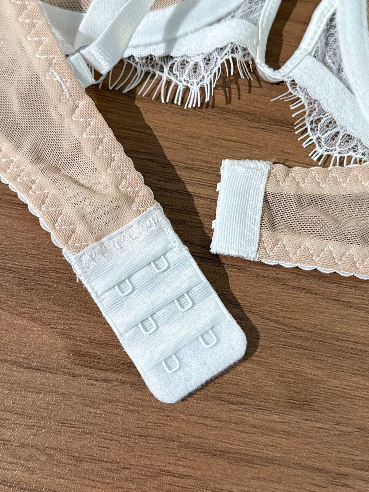 French Lace Eyelash White Bralette And Panties Set Women's Summer Thin Sexy Pure Desire Underwear Two-Piece Set