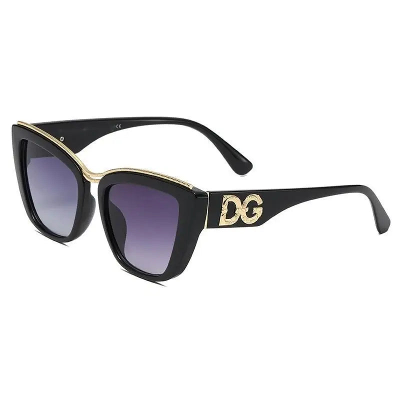 Large Frame Retro Women’s Sunglasses – European & American Style