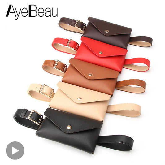 Small Mini For Women Bag Mobile Phone Female Waist Fanny Pack Belt Bum Hip Belly Handbag Lady Purse Kangaroo Banano Banana Side