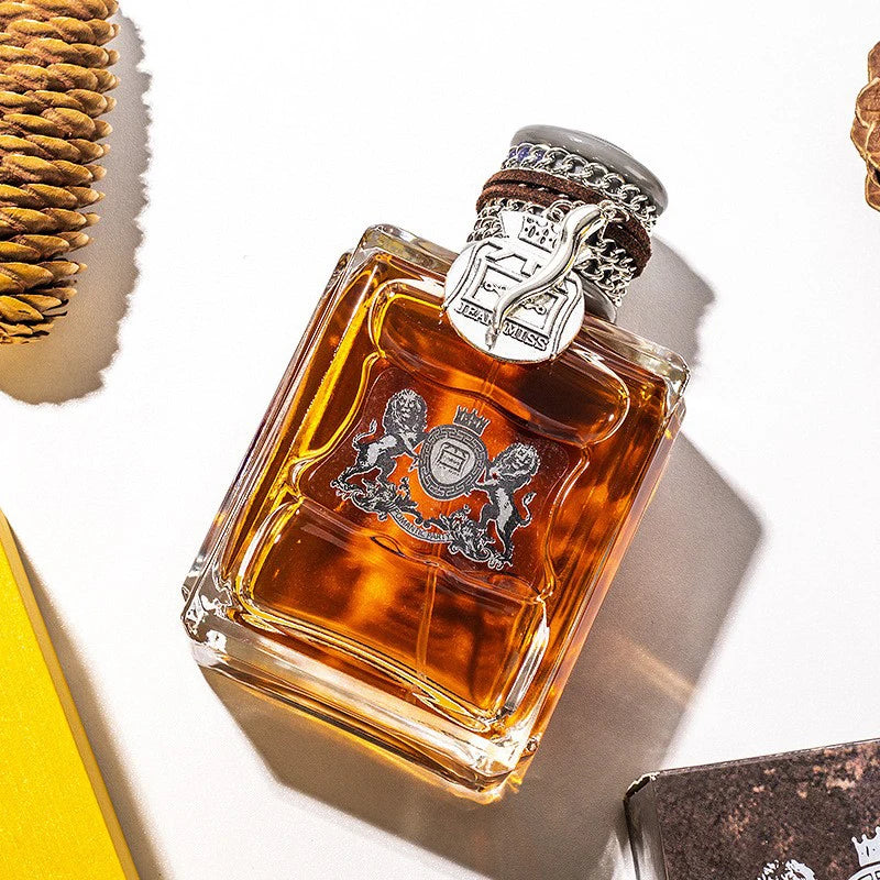 Fresh Scents With Oud Wood Men Sandalwood Perfume Lasting Oriental Perfume Warm Spicy Woody Luxury Brand Arabe Perfume