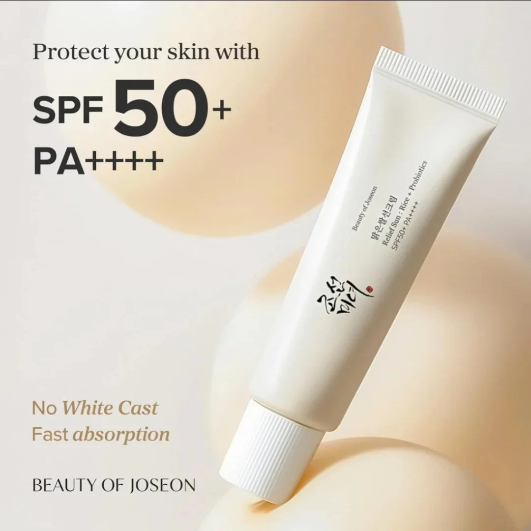 SPF50+ Beauty of Joseon Rice Probiotic Sunscreen – 50ml