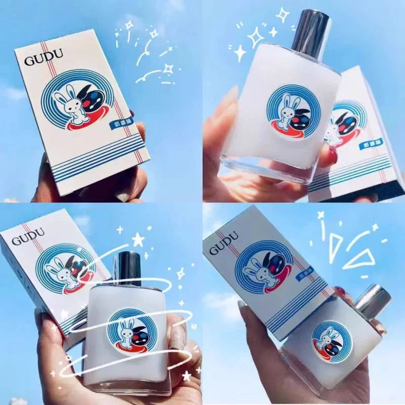 Popular Gudu Milk Scented Perfume A Must-try Creamy, Comforting Scents Perfume White Rabbit Candy Sugary Lactonic Perfume Spray