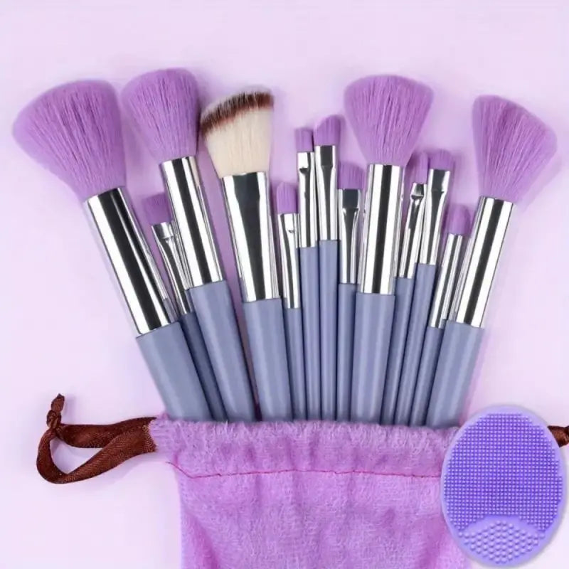 Soft Fluffy Makeup Brush Set