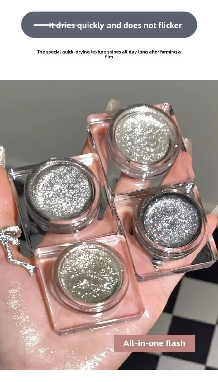 Natural Gloss Pearlescent Matte Diamond Eyeshadow Eye Makeup High-End Atmosphere