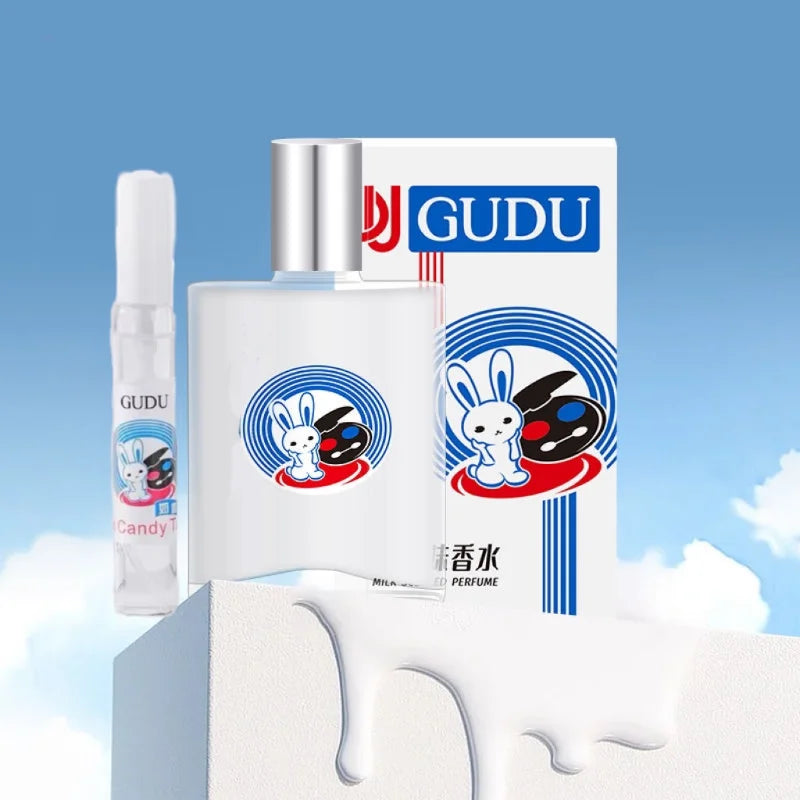 Popular Gudu Milk Scented Perfume A Must-try Creamy, Comforting Scents Perfume White Rabbit Candy Sugary Lactonic Perfume Spray