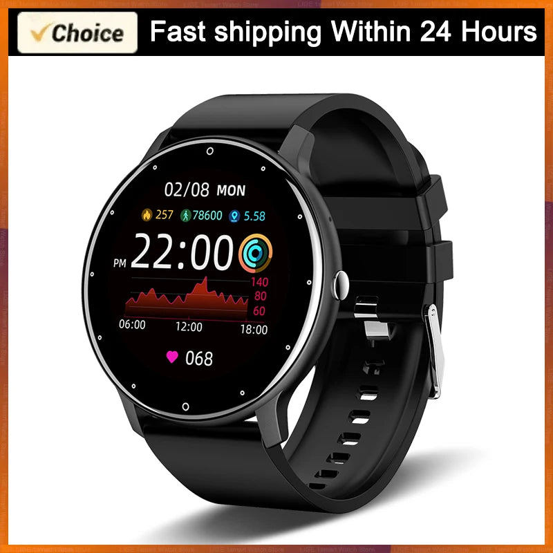 LIGE Waterproof Smart Watch for Women & Men – Bluetooth Call & Fitness Tracker