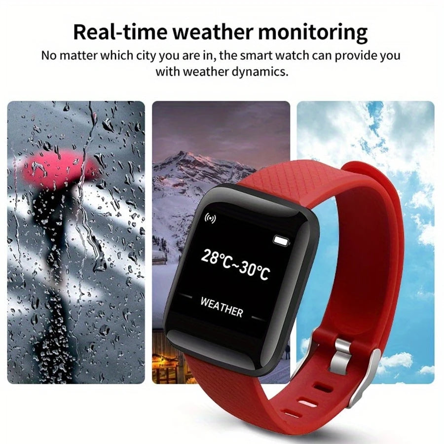 Smartwatch Women Wristwatches Smart Watch Message Fitness Monitor Bracelet Birthday Gift Electronic Clock For Android IOS