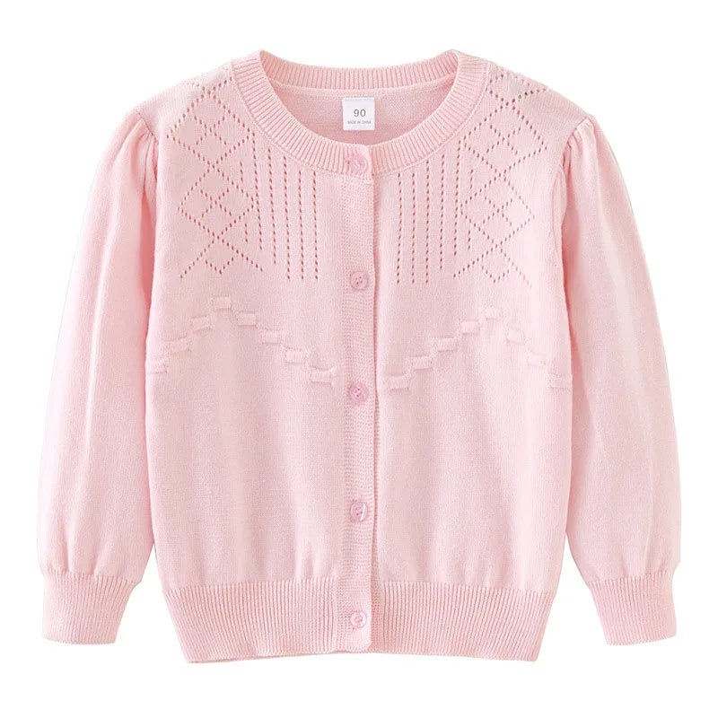 Baby Girl Shawl Jacket Summer Infant Cardigan Outerwear Baby Clothes
