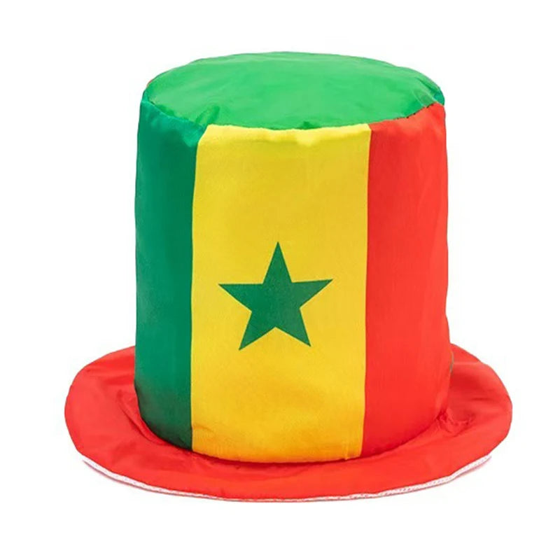 2026 Global Football Event National Team Flag Top Hat - قبعة مشجعي المنتخبات الوطنية لكرة القدم 2026