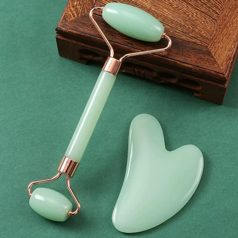 Facial Roller & Gua Sha Set