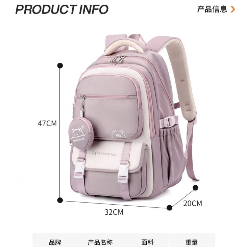 Fashion Girls School Backpack School Bags Teenage laptop Backpack Casual Travel backpack Book Bag Children schoolbag Waterproof