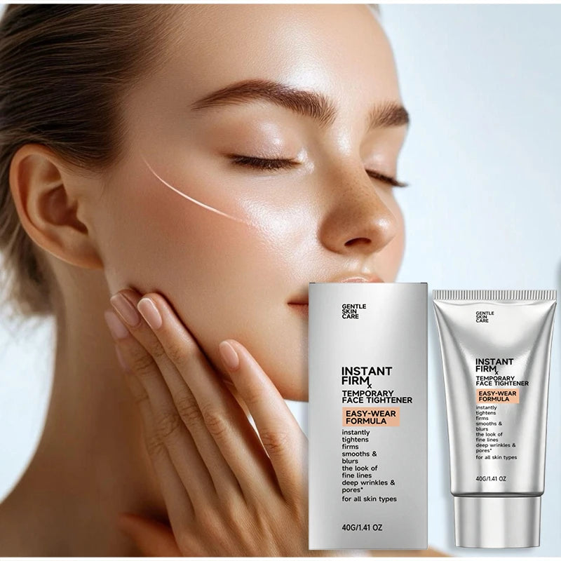 Instant Firm Facial Cream 40g Centella Asiatica Moisturizing Mild Calming Repair Cream Moisturize Hydrate Skincare With Brush