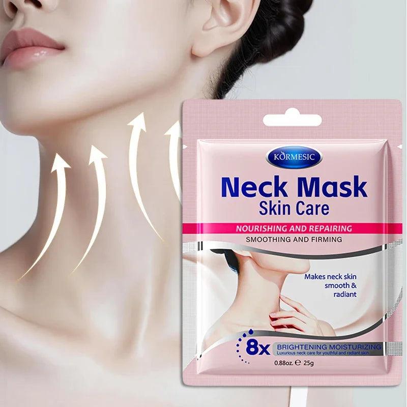 Niacinamide Brightening Hydrating Neck Mask 25g Centella Asiatica Gentle Repair Smoothing Firming Reduce Fine Lines Neck Care