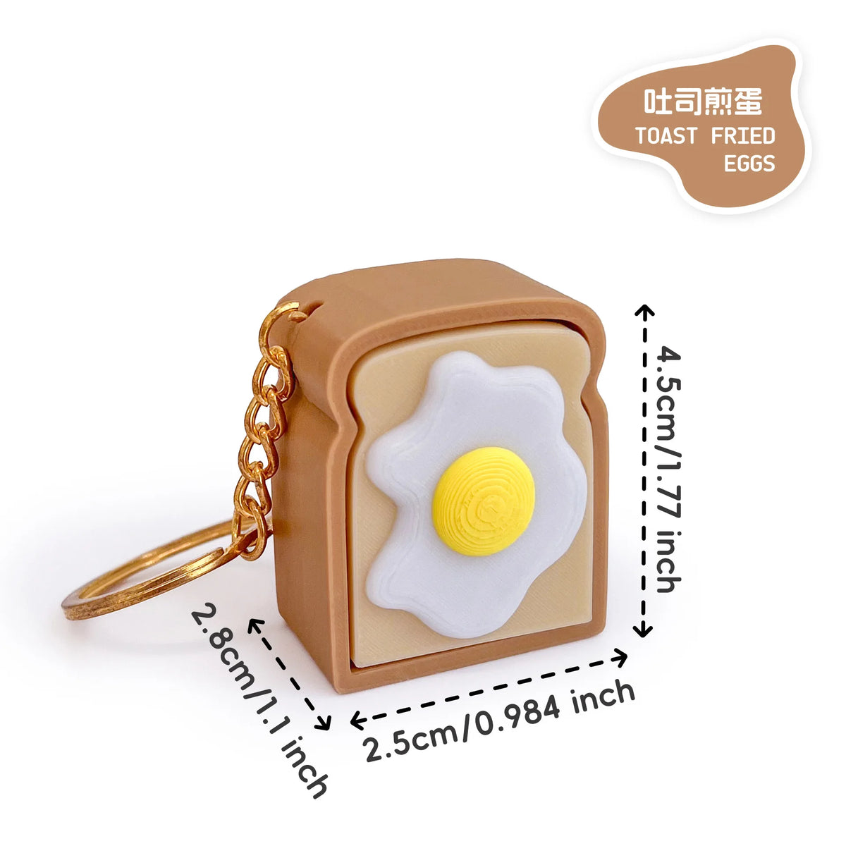 ZAKOL Mini 3D Printed Mushroom Turtle Clicker Keycap Press Decompressor Fingertip Stress Toys Fun Creative Toys Gifts