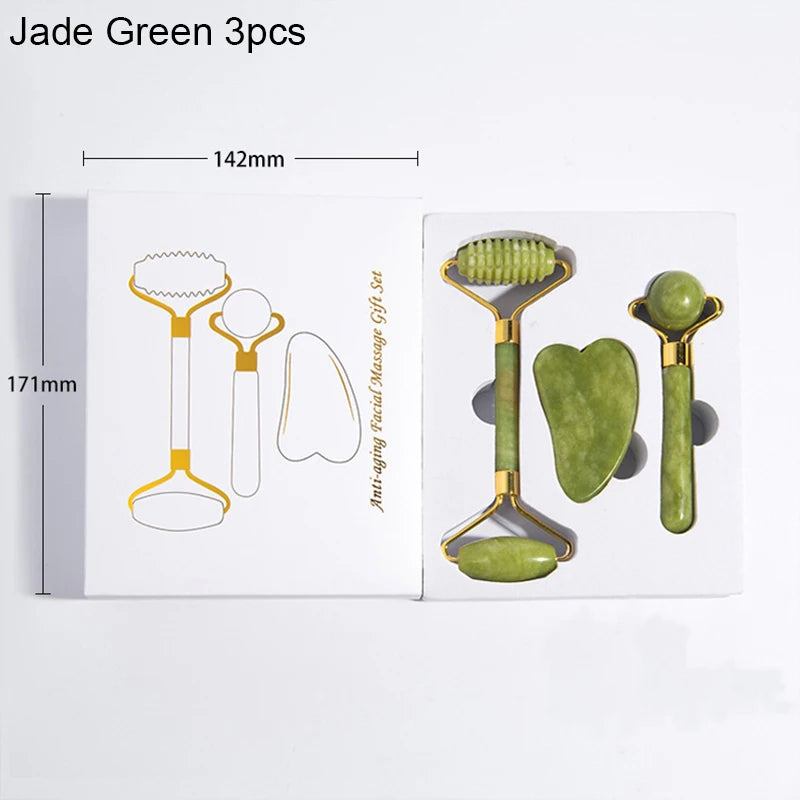 Facial Roller & Gua Sha Set