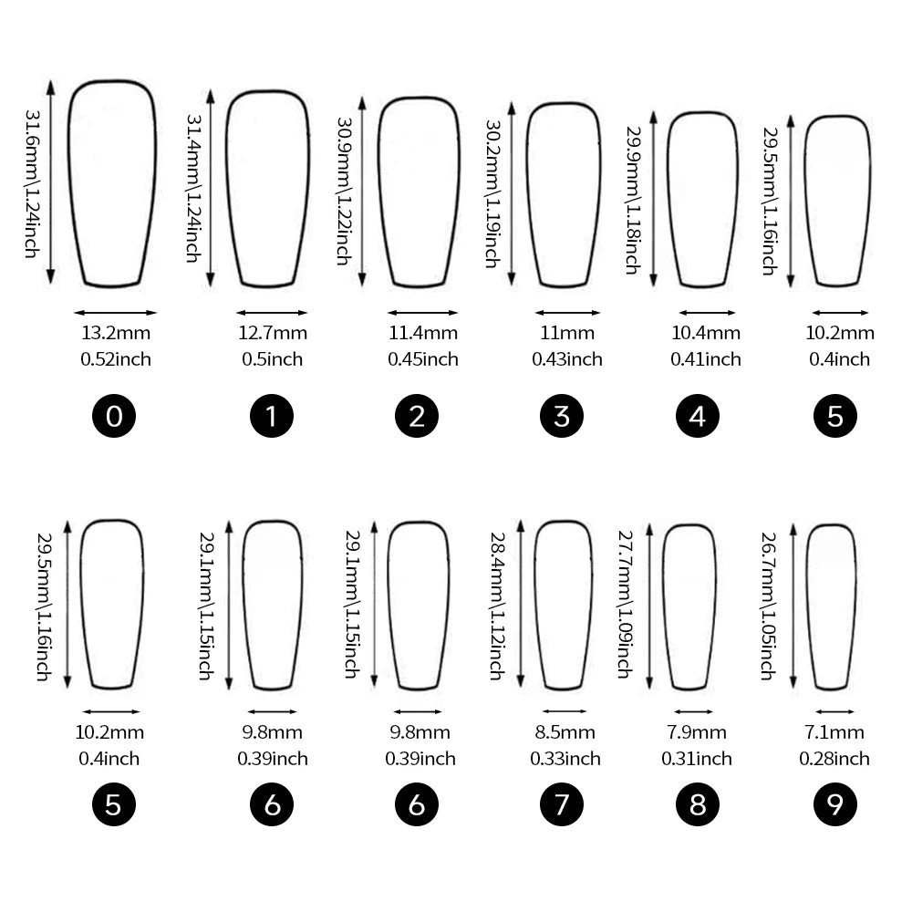 24Pcs Long Coffin French Fake Nails Acrylic Full Cover Square Head False Nails Bow Rhinestone Design Wearable Press on Nails