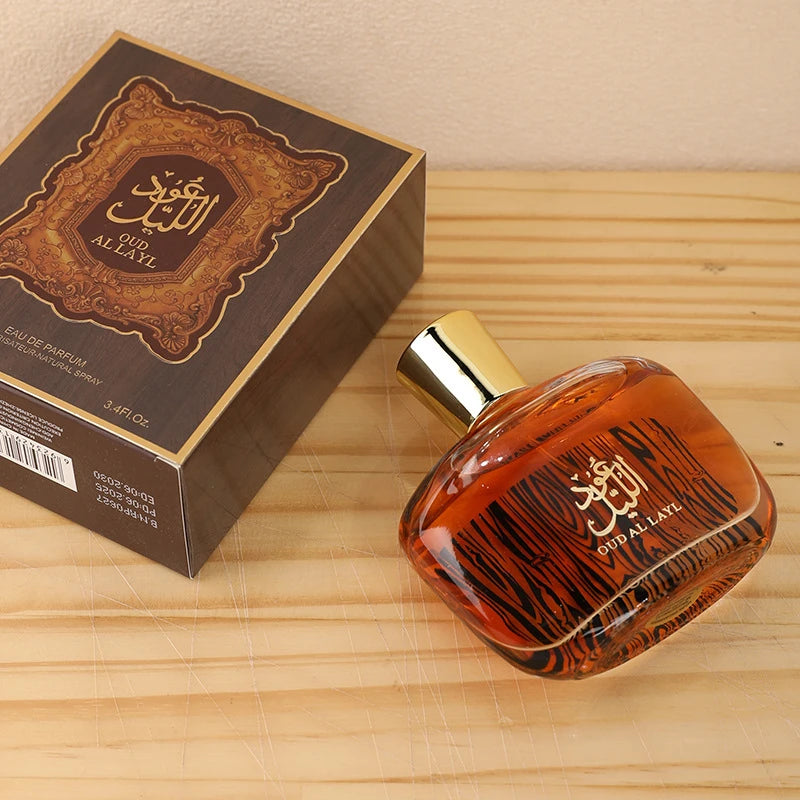 Fresh Scents With Oud Wood Men Sandalwood Perfume Lasting Oriental Perfume Warm Spicy Woody Luxury Brand Arabe Perfume