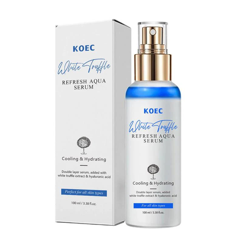 Natural White Truffle Extract Serum Spray 100ml Refreshing Niacinamide Panthenol Hydrating Moisturizing Pre Makeup Essence Mist