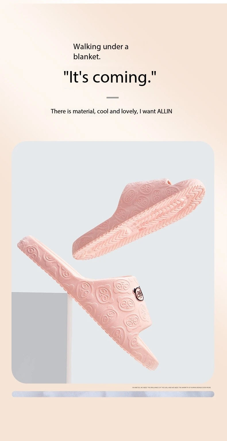 2024 EVA Non-Slip Women’s Slippers – Summer Indoor & Bathroom Sandals | شباشب EVA نسائية مانعة للانزلاق 2024 – صيفية للمنزل والحمام