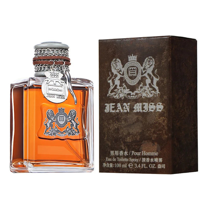 Fresh Scents With Oud Wood Men Sandalwood Perfume Lasting Oriental Perfume Warm Spicy Woody Luxury Brand Arabe Perfume
