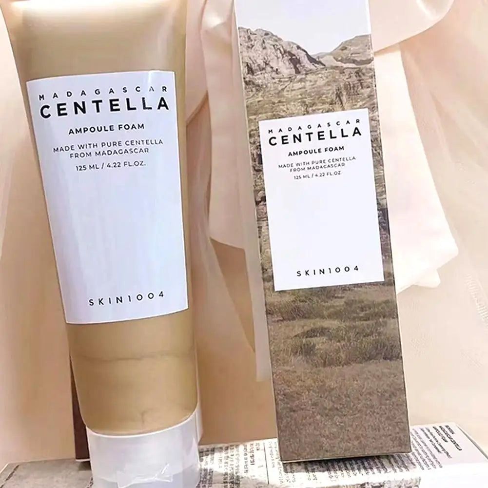 Skin1004 Himalayan Salt Centella Asiatica Cleanser Deep Cleansing Foam Removes Impurities Gentle Refreshing Facial Cleanser