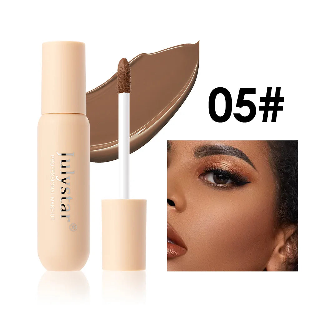 6 Colors Liquid Concealer Full Coverage for Acne Scars Tattoo Body Face Waterproof Long Lasting Easy Blend Korean Make Up
