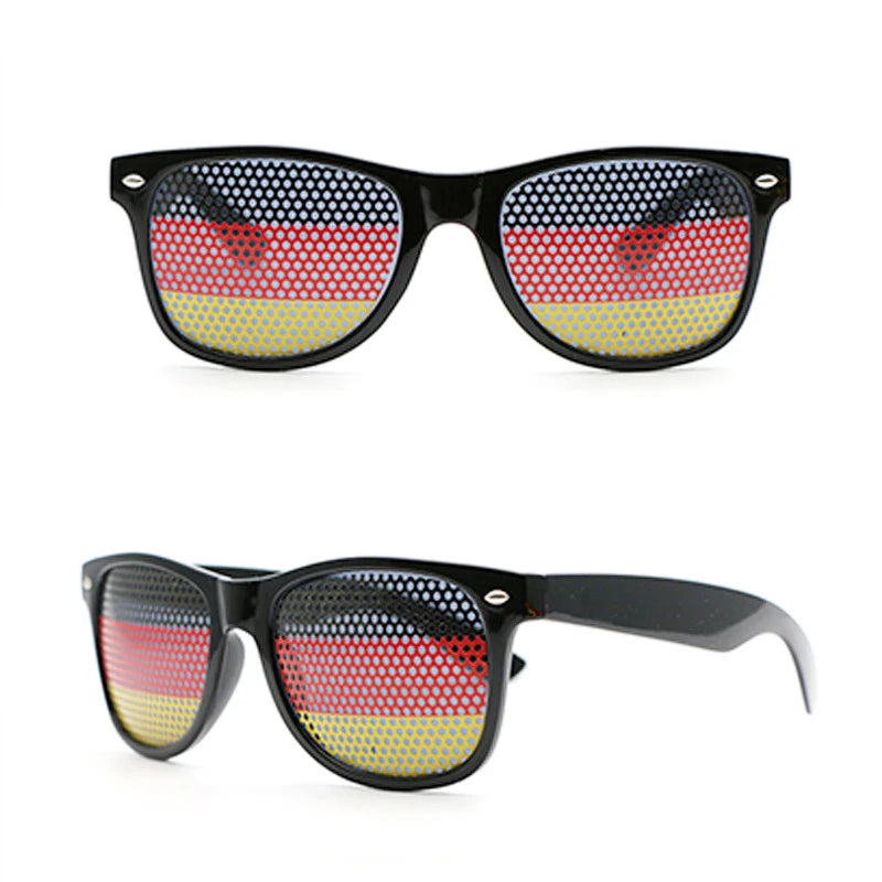 42 Countries Flag Fashion Sunglasses- نظارات شمسية بتصميم أعلام الدول