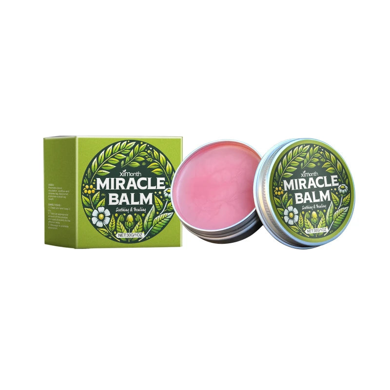 Miracle Balm 30g Natural Herbal Soothing Massage Cream Vitamin E Repairing Hydrating Legs And Feet Daily Body Care Cream
