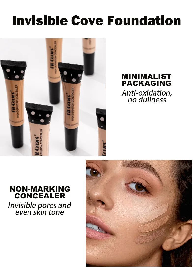 Face Make Up Concealer  Acne Contour Palette Makeup Contouring Foundation Waterproof Full Cover Dark Circles Cream