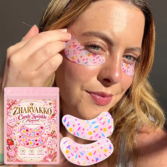 Cute Creative Decorative Eye Patches Sweet Fruit Themed Festival Party Eye Stickers Lightweight Portable Girls Makeup Eye Decor