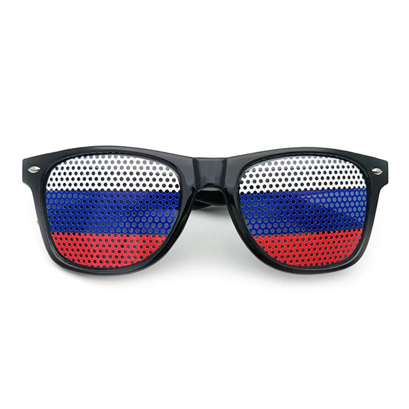 42 Countries Flag Fashion Sunglasses- نظارات شمسية بتصميم أعلام الدول