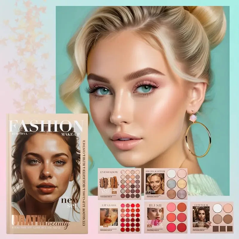 67-Color All-in-One Beauty Book Makeup Palette -2026