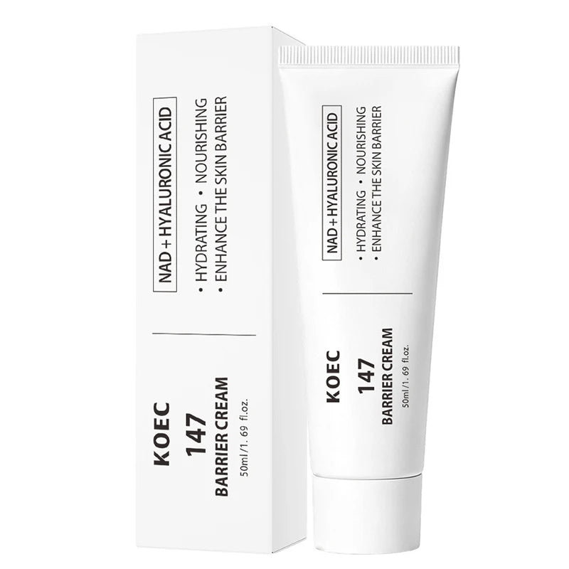 NAD+ PDRN Face Repair Cream 50g Centella Hyaluronic Acid Deeply Hydrating Nourishing Relieve Dryness Redness Daily Facial Care