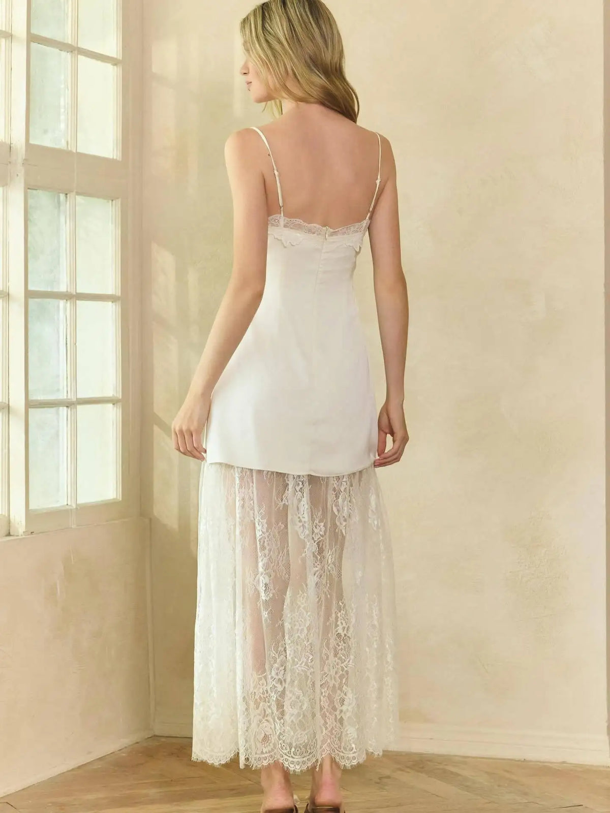 Women Sexy See Through Lace Satin Dresses Elegant Female Slip Mesh Slim Sleeveless Dress 2026 Summer Beach Party Cocktail Dress
