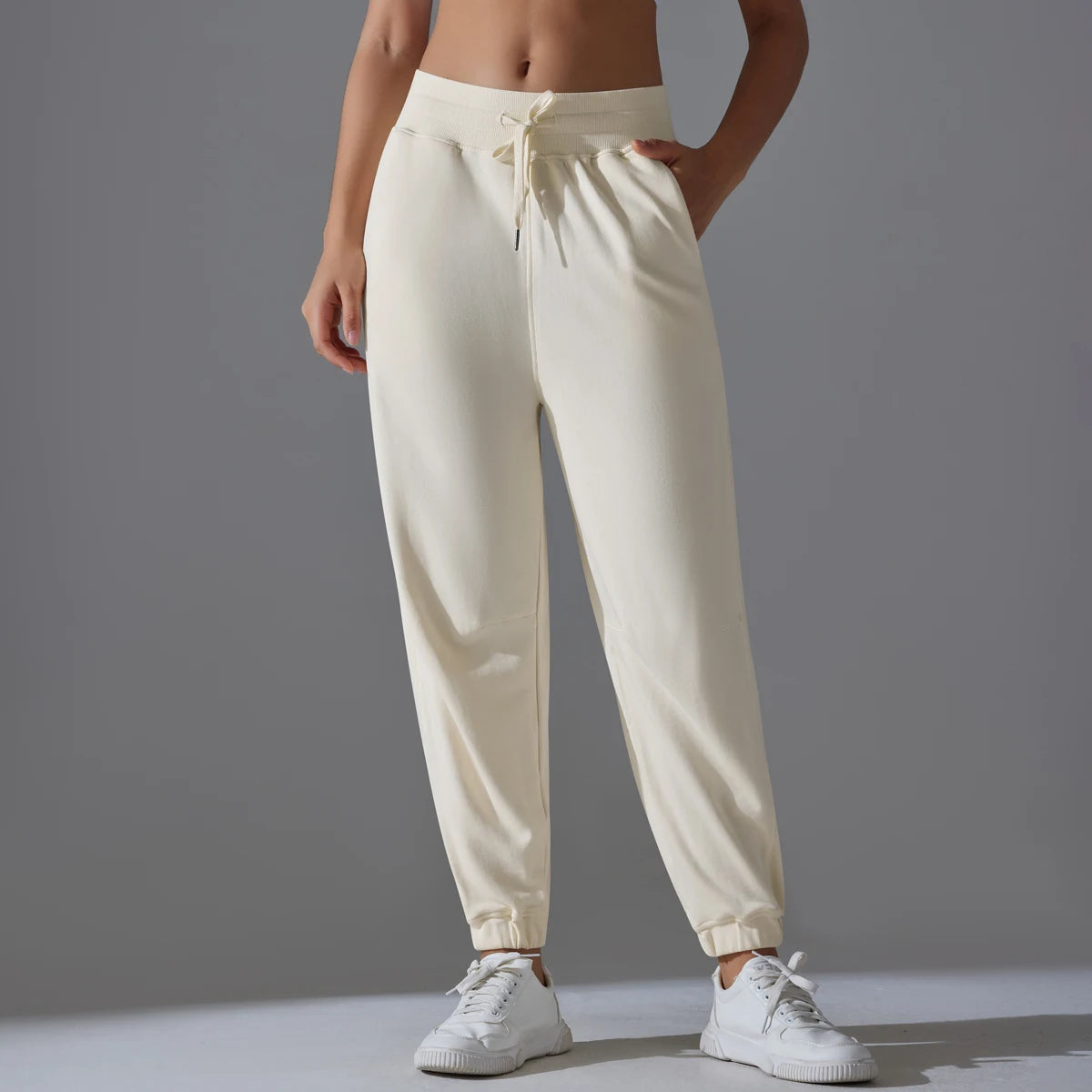 Women's Pants Soft Joggers Fitness Sweatpants Comfortable Trousers Womens Baggy Pants Woman Drawstring Four Seasons Sweatpants