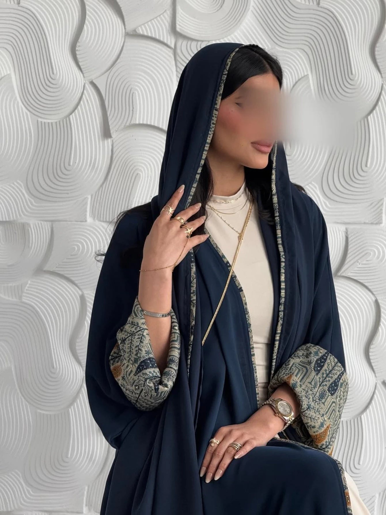 New arrival elegant 2-piece women abaya for spring season, Ramadan gatherings, and Eid celebrations