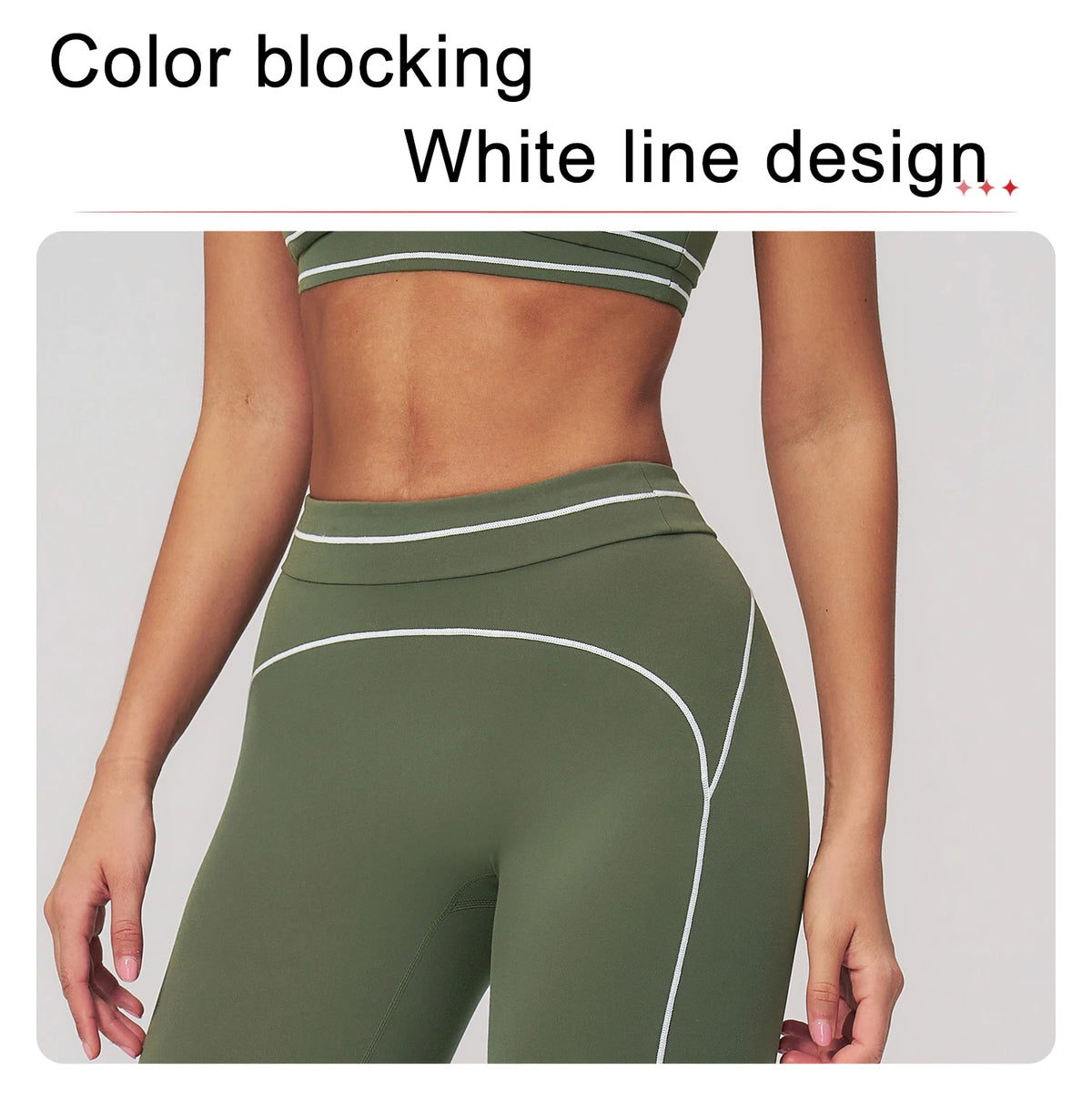 Rooftrellen 1PC Woman High Waisted Fitness Yoga Pants Summer Gym Running Sports Push Up Quick Drying Color Blocking Yoga Pants