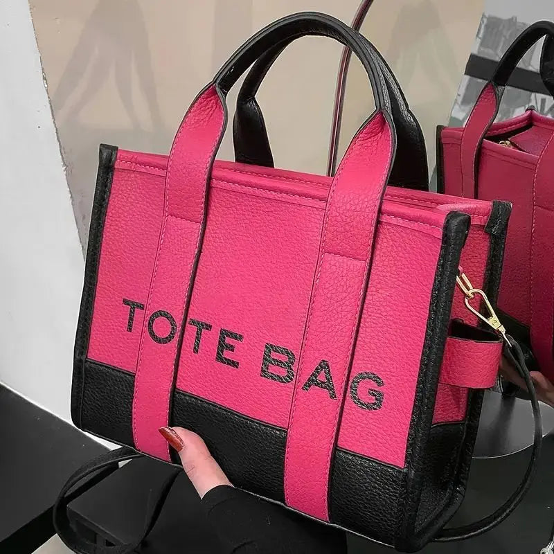 New 2025 women's tote bag, versatile single-shoulder bag, high-end crossbody bag, large capacity