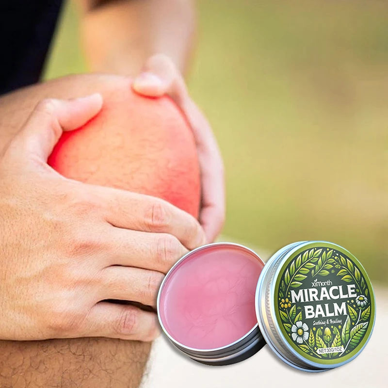 Miracle Balm 30g Natural Herbal Soothing Massage Cream Vitamin E Repairing Hydrating Legs And Feet Daily Body Care Cream