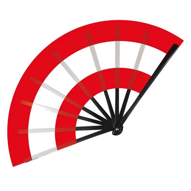 32 Country Flag Folding Hand Fan - مروحة يدوية قابلة للطي بأعلام 32 دولة