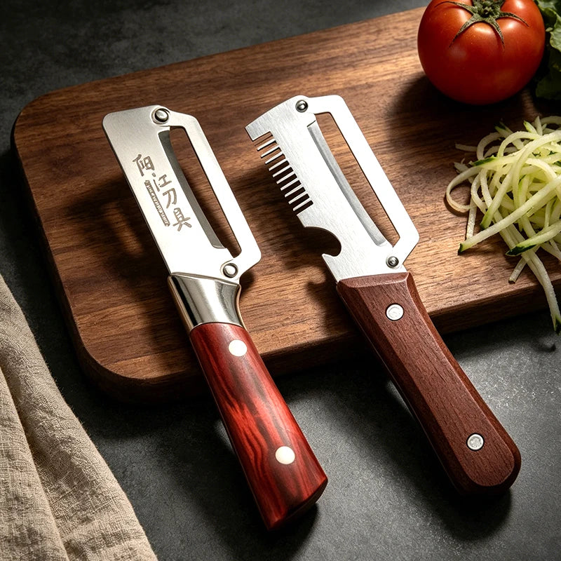 WXCOO Multi-Function Stainless Steel Kitchen Peeler