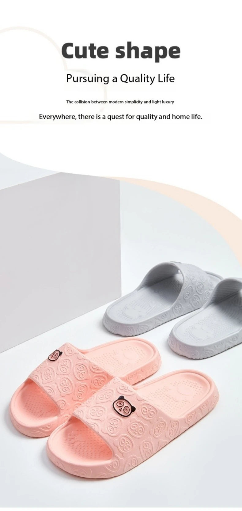 2024 EVA Non-Slip Women’s Slippers – Summer Indoor & Bathroom Sandals | شباشب EVA نسائية مانعة للانزلاق 2024 – صيفية للمنزل والحمام