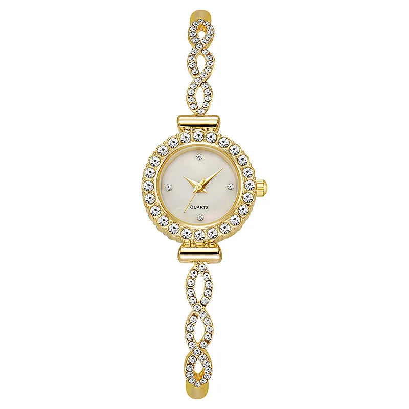 Fashion Rhinestone Women Watch Ladies Bracelet Quartz Watches Clock Relogio