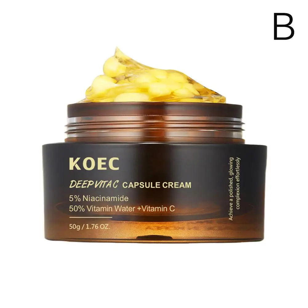 High-end Pink Collagen Capsule Cream 5% Niachinamide