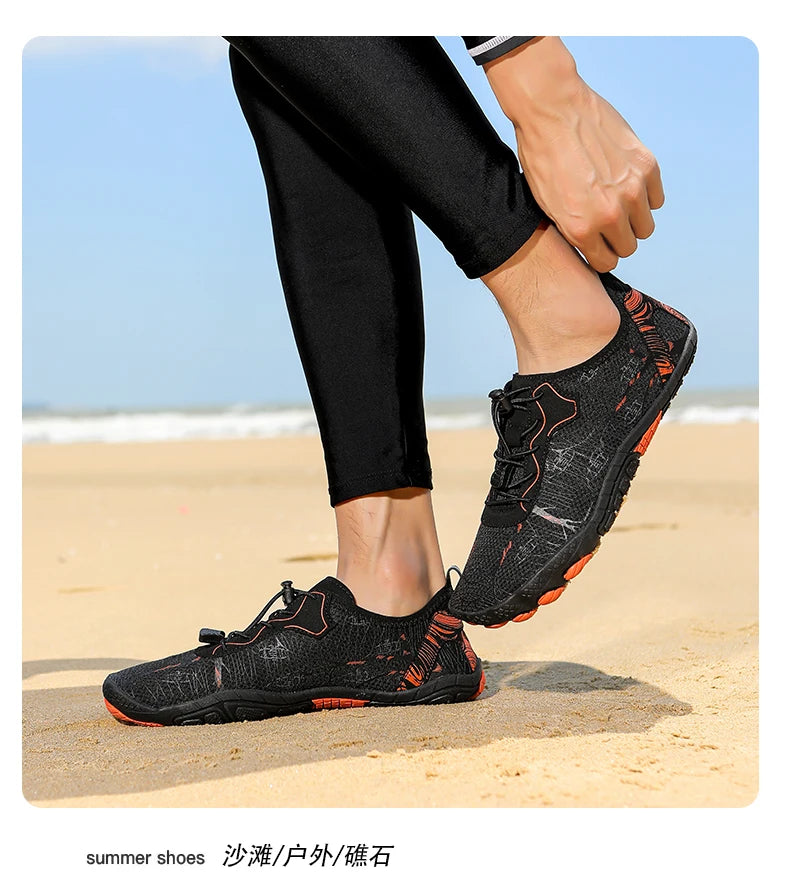 Men’s Cotton Casual Shoes – Lightweight Breathable Fabric Sneakers