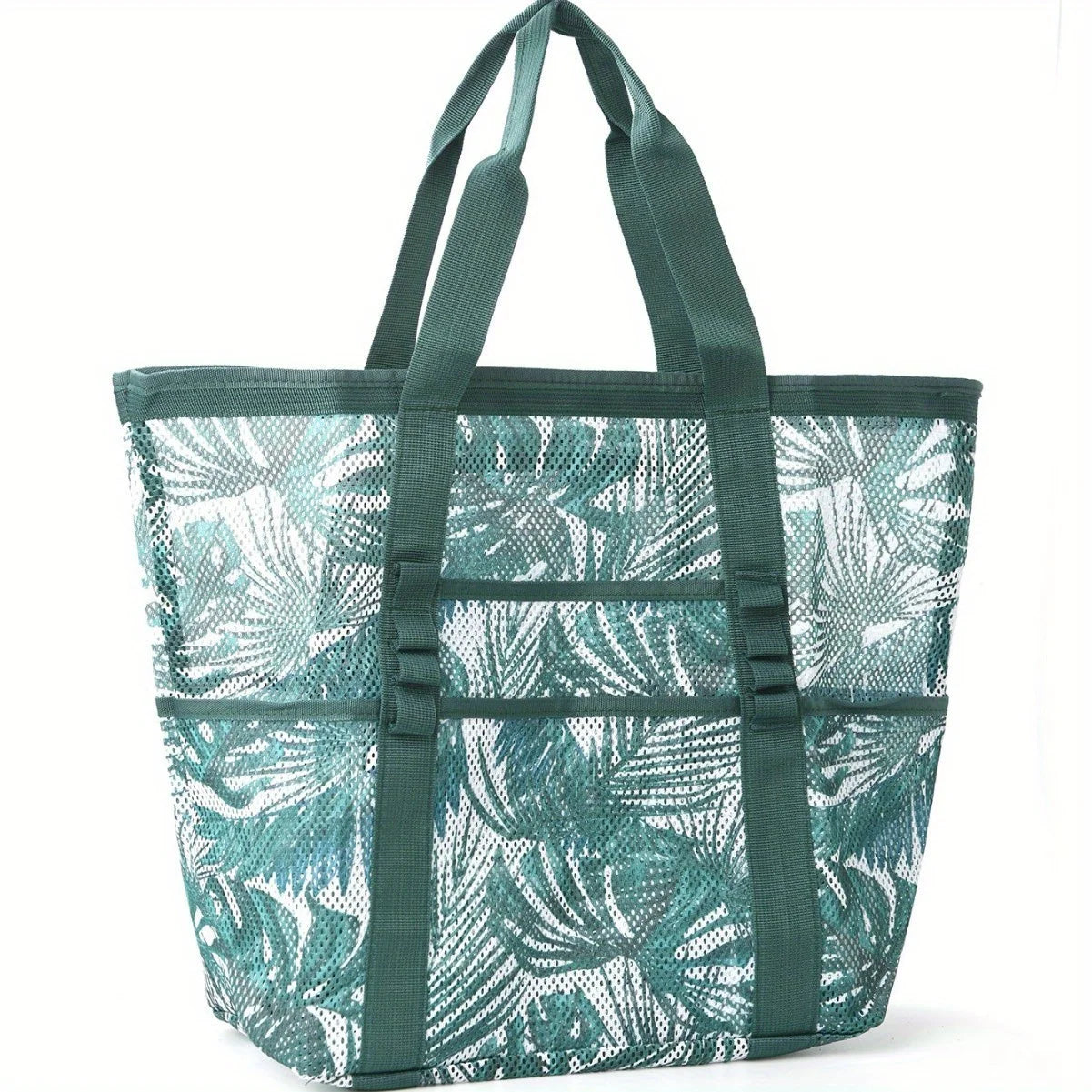 Large Mesh Beach Bag Oversized Waterproof Swim Bag with Separate Wet Pocket Multi Purpose Travel Tote for  Beach Tote